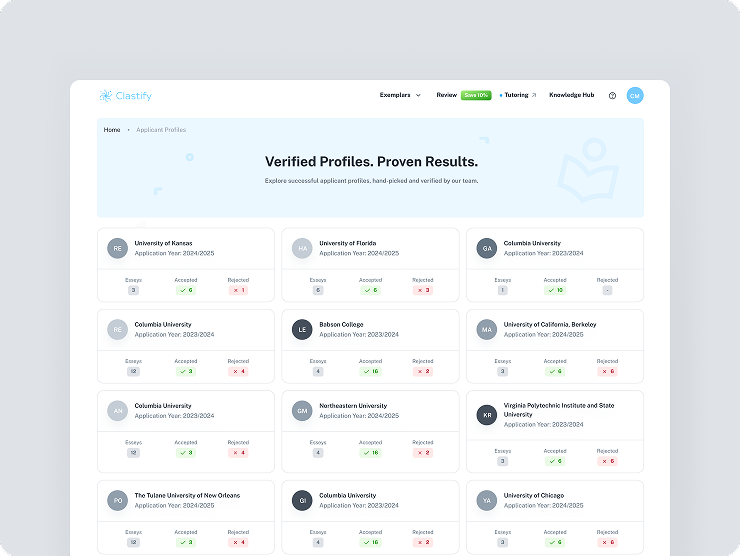 College essay examples