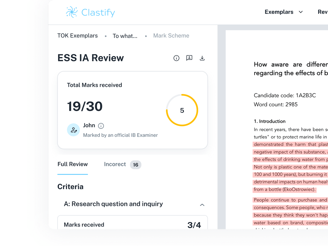 Clastify Review Process Demo